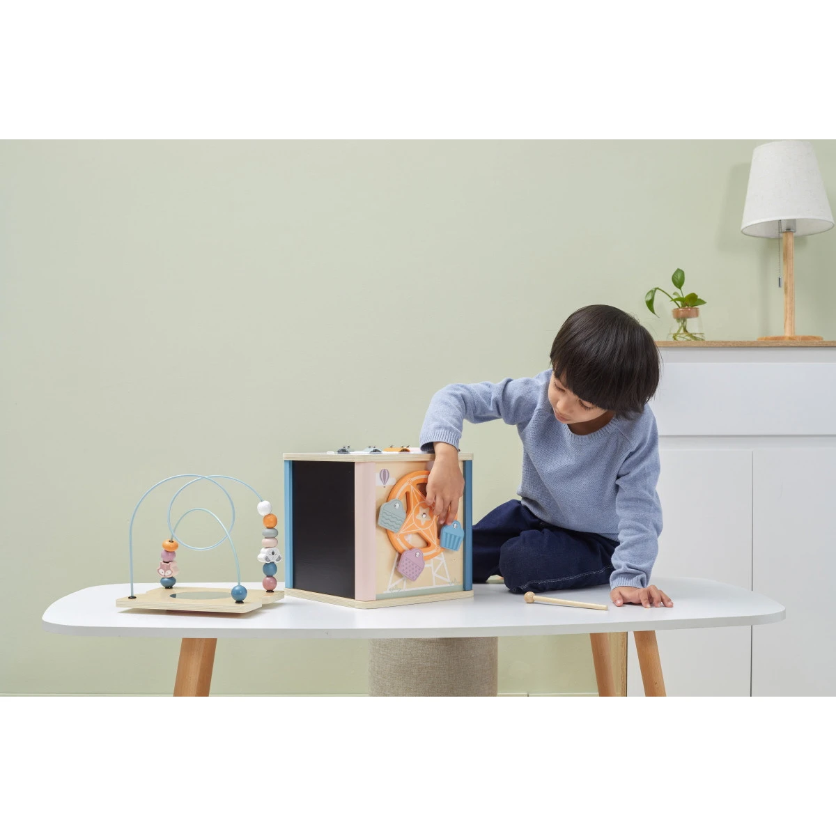 PolarB Houten 8-in-1 Activiteiten Box 44098 10 PolarB Houten 8-in-1 Activiteiten Box 44098 - Afbeelding 8