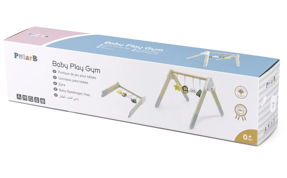 PolarB Houten Babygym 44085 6 PolarB Houten Babygym 44085 - Afbeelding 4