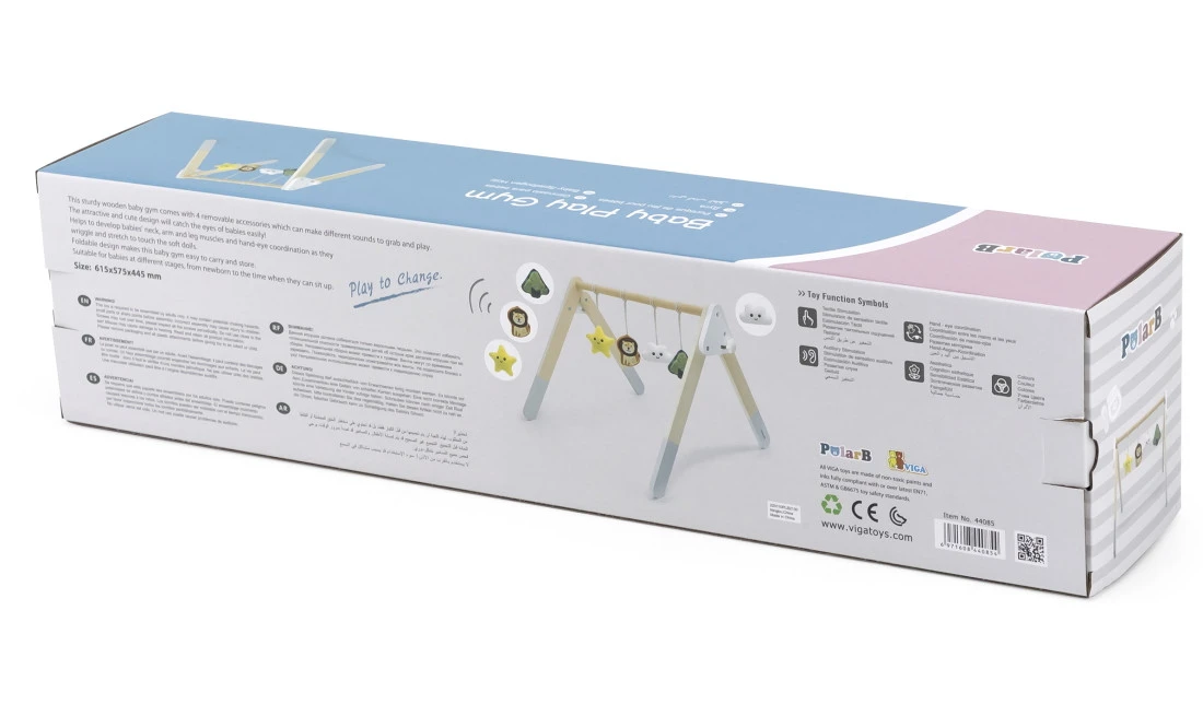 PolarB Houten Babygym 44085 7 PolarB Houten Babygym 44085 - Afbeelding 5