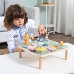 PolarB Houten Multifunctionele Activiteiten Tafel 44083 13 PolarB Houten Multifunctionele Activiteiten Tafel 44083 -Babyproducten Winkel polarb houten multifunctionele activiteiten tafel 44083 4