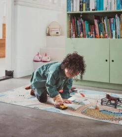 Rebel Roads Railroads Desert Mist 95x200 Cm Speelmat RPLYWGB32095200T01 8 Rebel Roads Railroads Desert Mist 95x200 Cm Speelmat RPLYWGB32095200T01 -Babyproducten Winkel rebel roads railroads desert mist 95x200 cm speelmat rplywgb32095200t01 3