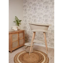 Bébé-jou Bebe-Jou Taupe Sense Badstandaard 421705 -Babyproducten Winkel sense taupe01