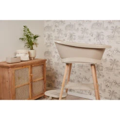 Bébé-jou Bebe-Jou Taupe Sense Badstandaard 421705 -Babyproducten Winkel sense taupe02