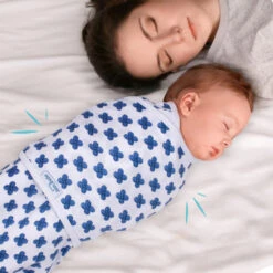 Sevibaby Blue Flower Jersey Inbakerdoek 118-170 -Babyproducten Winkel sevibaby blue flower jersey inbakerdoek 118 170 6