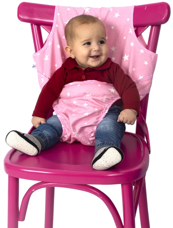 Sevibaby Roze Textiel Travel Chair 152-2 4 Sevibaby Roze Textiel Travel Chair 152-2 - Afbeelding 2