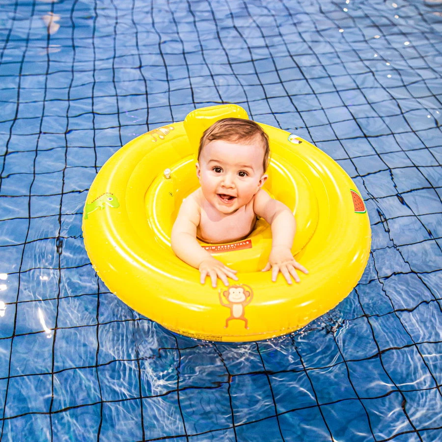 Swim Essentials Baby Float Geel 0-1 Jaar Zwemring 6 Swim Essentials Baby Float Geel 0-1 Jaar Zwemring - Afbeelding 4