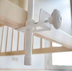 MamaLoes Amy Wit Piekstok & Sluierstandaard Met Klembevestiging 66763 -Babyproducten Winkel tako sluierstandaard met klem 3 4