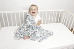 Babymatex Ines Plants 75x100 Cm Katoenen Wiegdeken TB0236_38 11 Babymatex Ines Plants 75x100 Cm Katoenen Wiegdeken TB0236_38 -Babyproducten Winkel tb0236 38