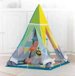 Infantino Large Teepee Gym Speelkleed BK-216143 16 Infantino Large Teepee Gym Speelkleed BK-216143 -Babyproducten Winkel teepee sfeer 2