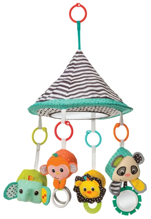 Infantino Large Teepee Gym Speelkleed BK-216143 4 Infantino Large Teepee Gym Speelkleed BK-216143 - Afbeelding 2