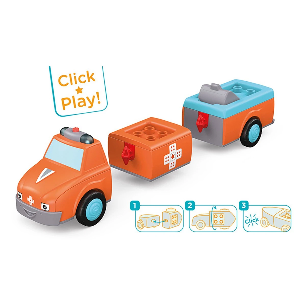 Toddys Anna Amby Educatieve Modulaire Speelgoedauto Met Pop TO-0125 4 Toddys Anna Amby Educatieve Modulaire Speelgoedauto Met Pop TO-0125 - Afbeelding 2