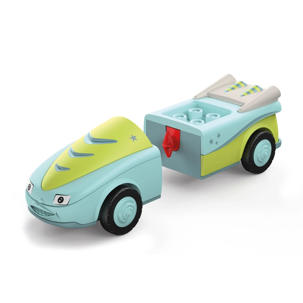 Toddys Freddy Fluxy Educatieve Modulaire Speelgoedauto Met Pop TO-0101 4 Toddys Freddy Fluxy Educatieve Modulaire Speelgoedauto Met Pop TO-0101 - Afbeelding 2