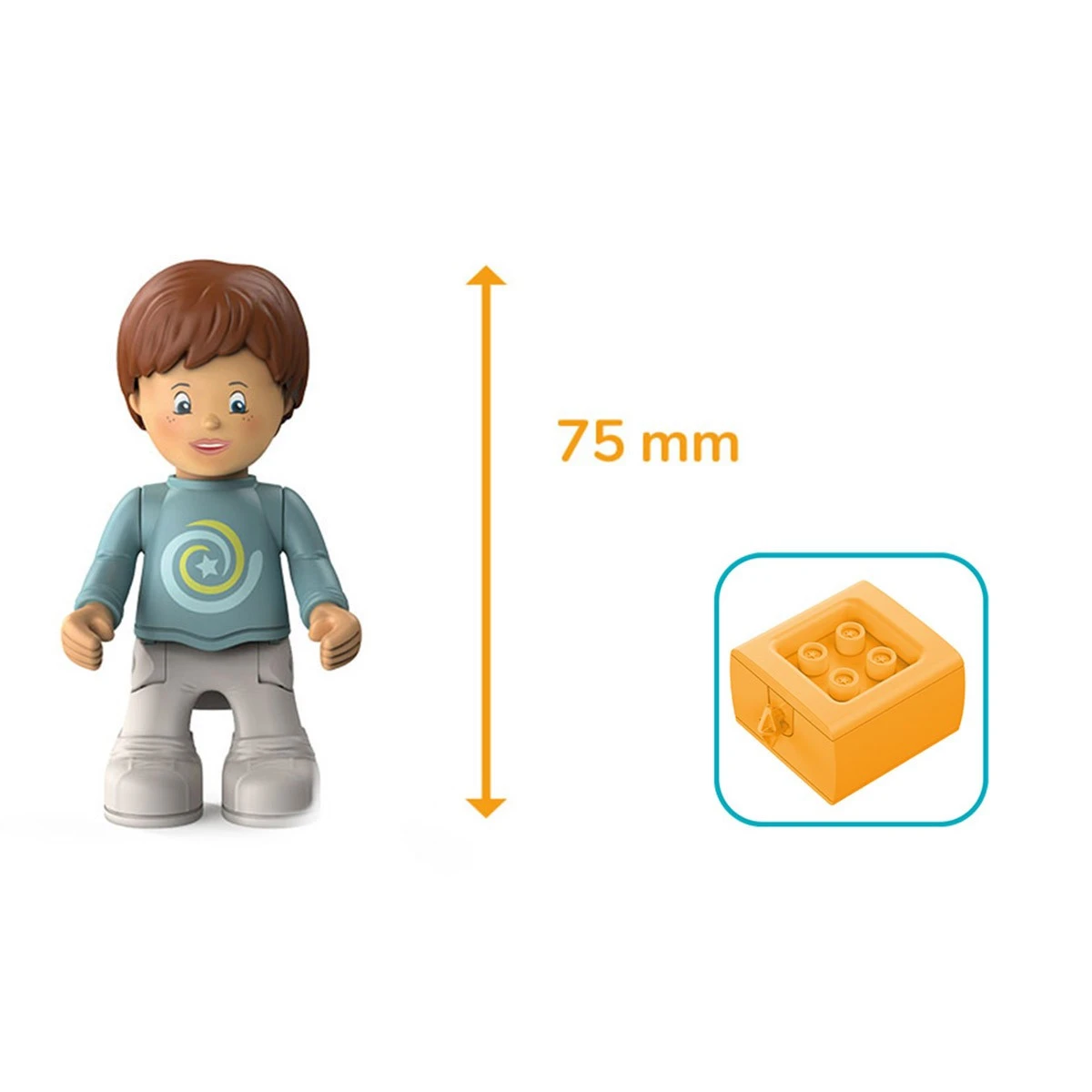 Toddys Freddy Fluxy Educatieve Modulaire Speelgoedauto Met Pop TO-0101 6 Toddys Freddy Fluxy Educatieve Modulaire Speelgoedauto Met Pop TO-0101 - Afbeelding 4