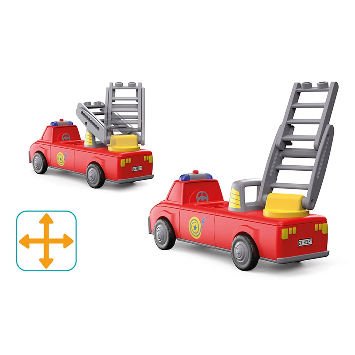 Toddys Harry Helpy Educatieve Modulaire Speelgoedauto Met Pop TO-0124 5 Toddys Harry Helpy Educatieve Modulaire Speelgoedauto Met Pop TO-0124 - Afbeelding 3