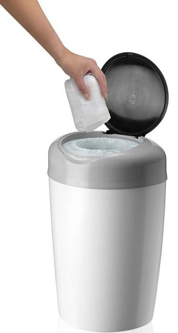 Tommee Tippee Simplee Sangenic Tub Wit/Grijs Luieremmer 87003103 (eco) 6 Tommee Tippee Simplee Sangenic Tub Wit/Grijs Luieremmer 87003103 (eco) - Afbeelding 4