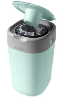 Tommee Tippee Twist & Click Tub Green Luieremmer 85102402 (eco) -Babyproducten Winkel tommee tippee twist click tub green luieremmer 85102501 4 1