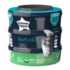 Tommee Tippee Twist & Click Navulcassettes 3-pack 85100702 (eco)