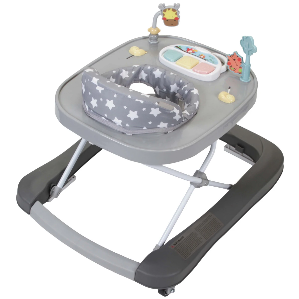 Topmark Lexi Grey Stars Loopstoel T6070.GY0422 4 Topmark Lexi Grey Stars Loopstoel T6070.GY0422 - Afbeelding 2