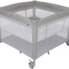 Topmark Parker Grijs Melange Inklapbare Box En Reisbed Incl. Bodemverhoger T7039.GREY