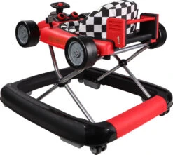 Tryco F1 Racer Red 2-in-1 Loopstoel En Loopwagen TR-362702 -Babyproducten Winkel tr 362702 tryco f1 racer red 2 in 1 loopstoel en loopwagen 10 1
