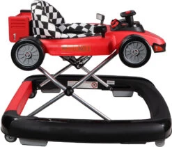Tryco F1 Racer Red 2-in-1 Loopstoel En Loopwagen TR-362702 -Babyproducten Winkel tr 362702 tryco f1 racer red 2 in 1 loopstoel en loopwagen 11 1