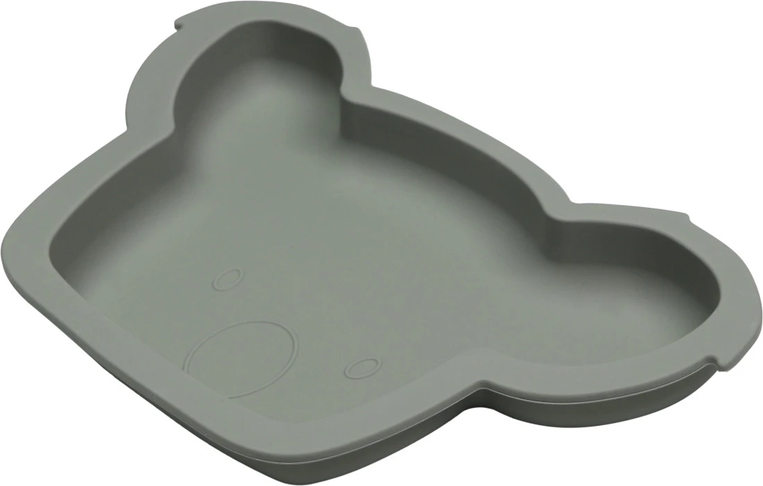 Tryco Koala Olive Gray Siliconen Bord TR-392817 - Afbeelding 3