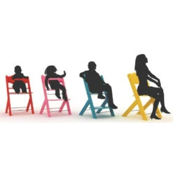 Treppy Woody Wit Meegroei Kinderstoel 2031 -Babyproducten Winkel treppy meegroei kinderstoel 96 1 1 1 1 2