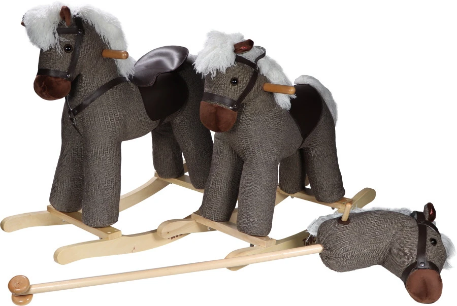 Tryco Milo Bruin Hobbelpaard 36m+ TR-120111 7 Tryco Milo Bruin Hobbelpaard 36m+ TR-120111 - Afbeelding 5