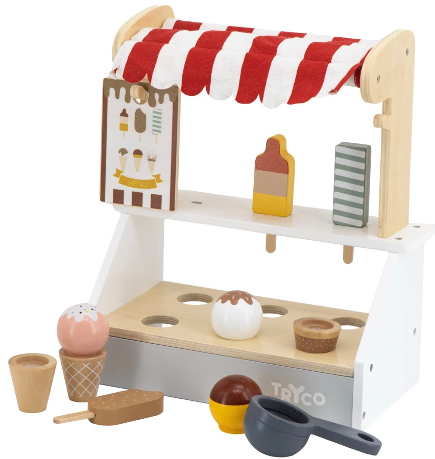 Tryco Houten IJskraam TR-353017 4 Tryco Houten IJskraam TR-353017 - Afbeelding 2