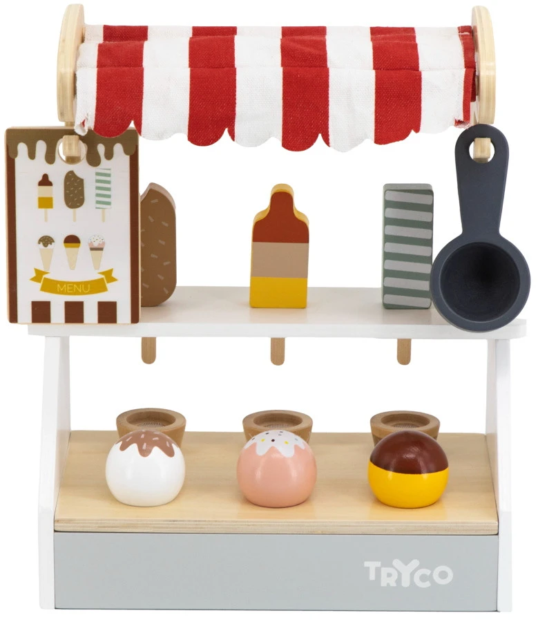 Tryco Houten IJskraam TR-353017 3 Tryco Houten IJskraam TR-353017