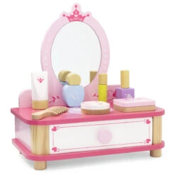Viga Houten Make-up Set Met Kaptafel 44571 13 Viga Houten Make-up Set Met Kaptafel 44571 -Babyproducten Winkel viga houten make up set met kaptafel 44571 3