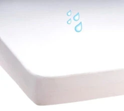 Briljant Molton Waterdicht 70x140 Juniorbed Hoeslaken/Matrasbeschermer -Babyproducten Winkel waterdichte molton hoeslaken pu matrasbeschermer briljant 1