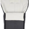 Zaffiro Melange Antraciet Wit Universele Afritsbare Voetenzak S13 -Babyproducten Winkel zaffiro voetenzak antraciet melange