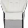 Zaffiro Melange Grijs Wit Universele Afritsbare Voetenzak S13 1 Zaffiro Melange Grijs Wit Universele Afritsbare Voetenzak S13 -Babyproducten Winkel zaffiro voetenzak grijs melange 1