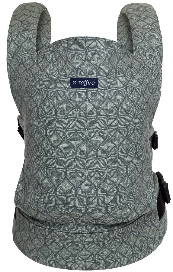 Zaffiro City Geo Bottle Green Ergonomische Draagzak 8265 3 Zaffiro City Geo Bottle Green Ergonomische Draagzak 8265