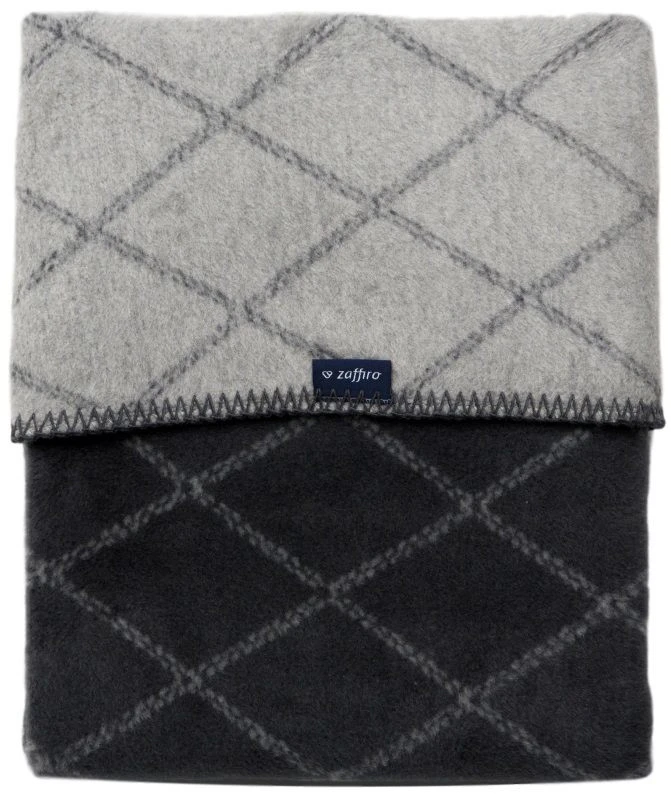 Zaffiro Antraciet & Grijs Ruitjes 75 X 100 Cm Wiegdeken 40795 3 Zaffiro Antraciet & Grijs Ruitjes 75 X 100 Cm Wiegdeken 40795