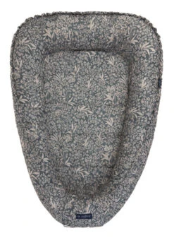 Zaffiro Organic Grey Katoen Babynest