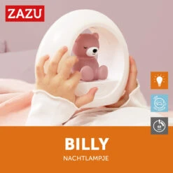 Zazu Billy Beer Paars Nachtlampje ZA-BILLY-03 12 Zazu Billy Beer Paars Nachtlampje ZA-BILLY-03 -Babyproducten Winkel zazu billy beer paars nachtlampje za billy 03 5