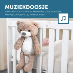 Zazu Brody De Beer Taupe Slaaptrainer ZA-BRODY-01 -Babyproducten Winkel zazu brody de beer taupe slaaptrainer sfeer 5