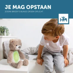 Zazu Brody De Beer Taupe Slaaptrainer ZA-BRODY-01 -Babyproducten Winkel zazu brody de beer taupe slaaptrainer sfeer 6