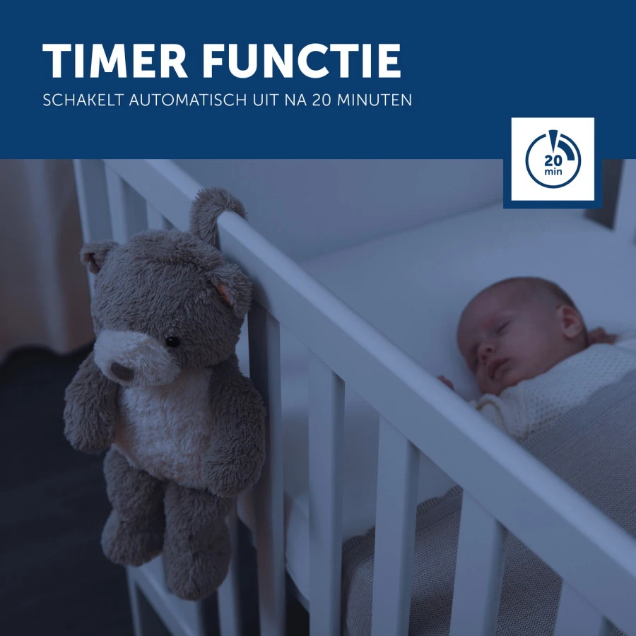 Zazu Bruno De Beer Deluxe Muzikale Slaapknuffel Met Nachtlampje ZA-BRUNO-01 10 Zazu Bruno De Beer Deluxe Muzikale Slaapknuffel Met Nachtlampje ZA-BRUNO-01 - Afbeelding 8